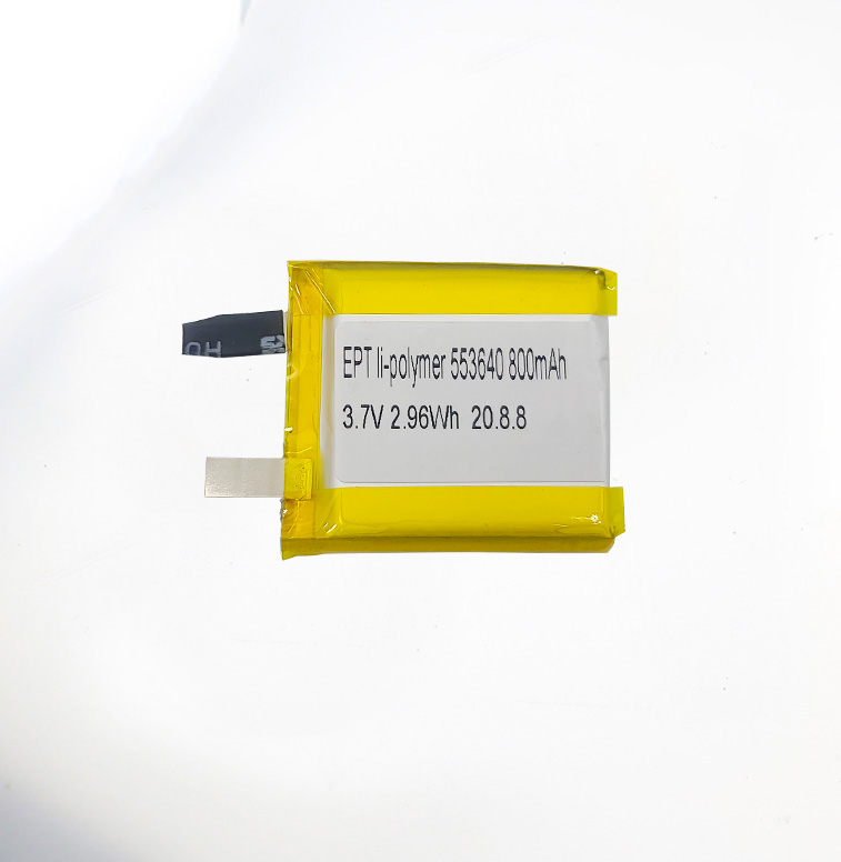 3.7V 553640 800mAh 低温可穿戴设备聚合物锂电池 3.7V 553640 800mAh 低温可穿戴设备聚合物锂电池